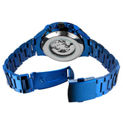 Abyss Skeleton Chronograph – Blue Steel Edition