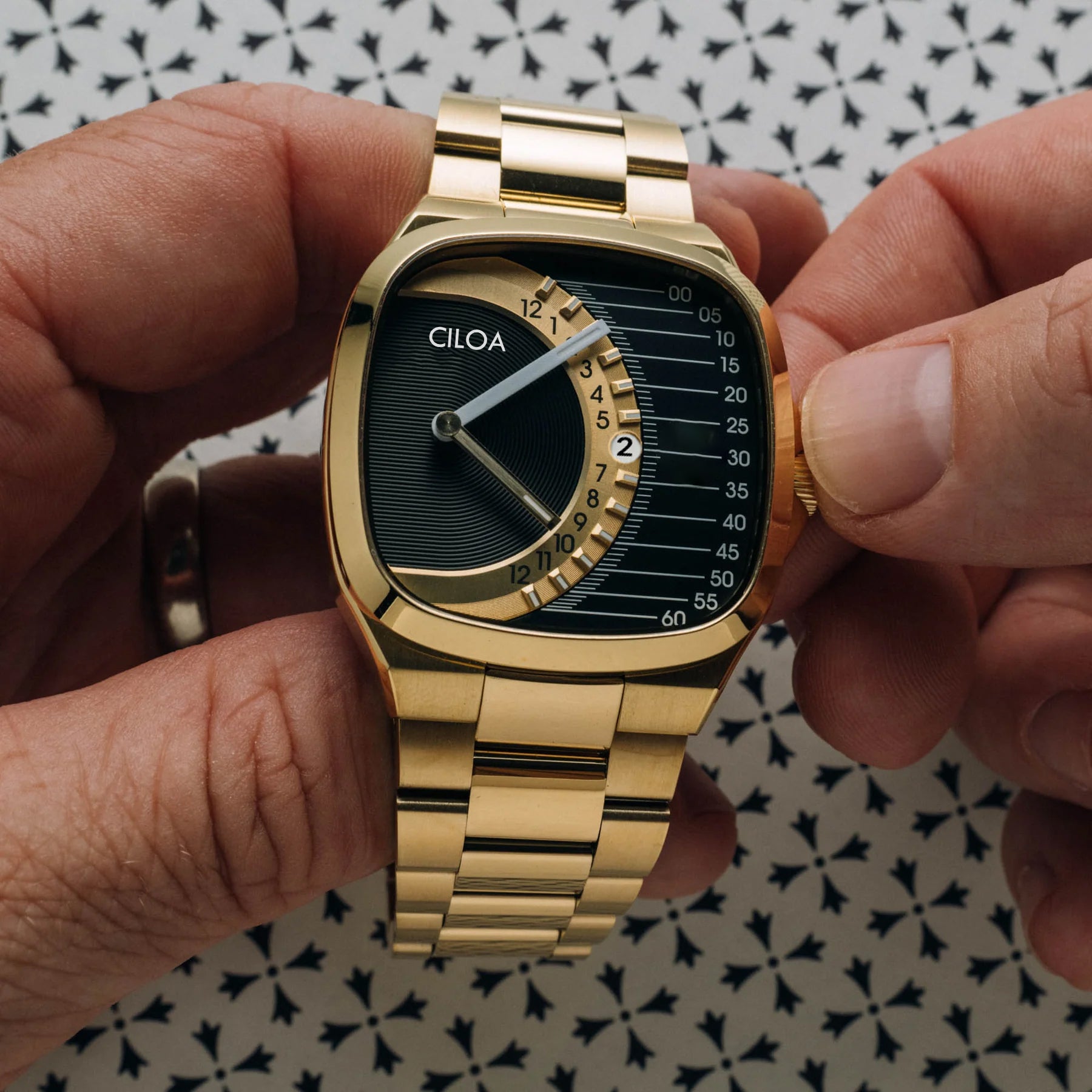Ciloa ArcDrive Steel Watch